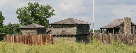 George and Mary Sibley's home at Fort Osage