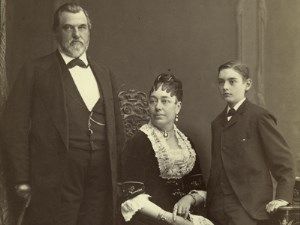 Jane Stanford and her family