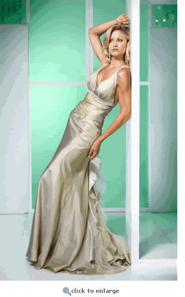 Designer prom dresses - silver prom dresses