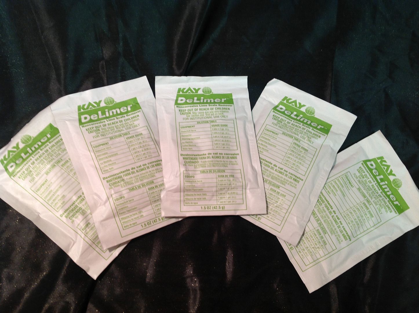 KAY CHEMICAL CORPORATION DELIMER 5 PACK NON-CORROSIVE LIME SCALE ...