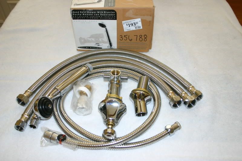 Pegasus Hand Held Shower Series 3000 W Diverter Chrome eBay