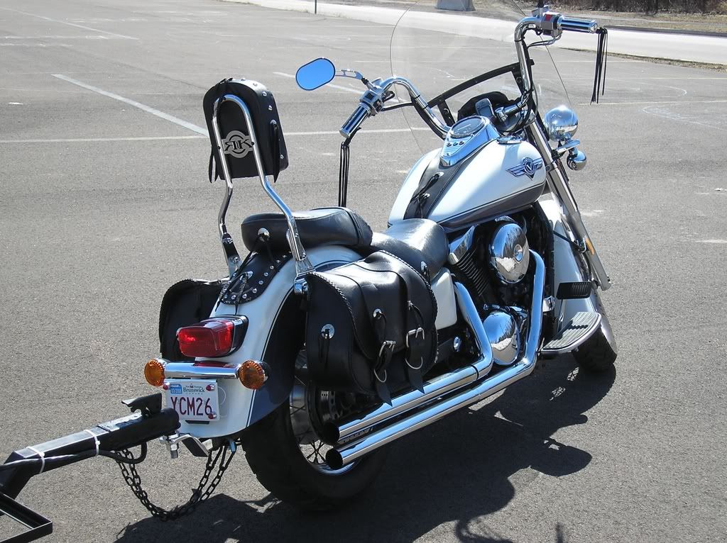 kawasaki vulcan ape hangers