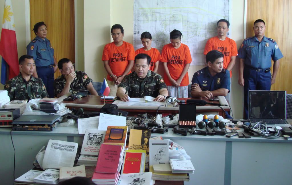 Capture of a Top Ranking NPA leader in Leyte