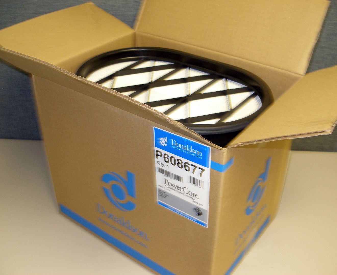 Donaldson PSD12 Series P608677 PowerCore Primary Air Filter, MACK 21020786