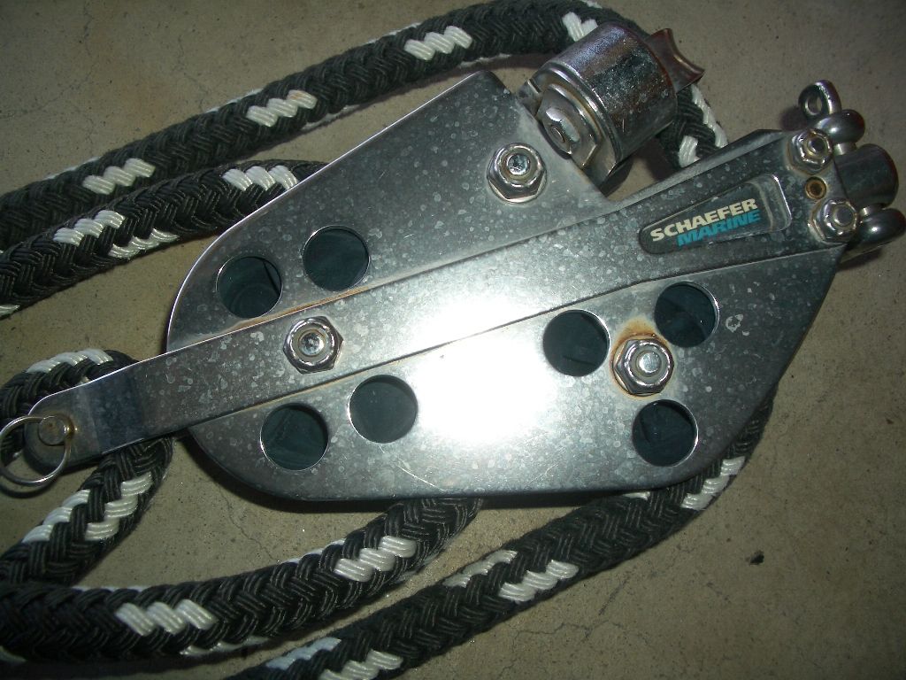 Sailboat Rigging Hardware Pulleys Schaffer eBay