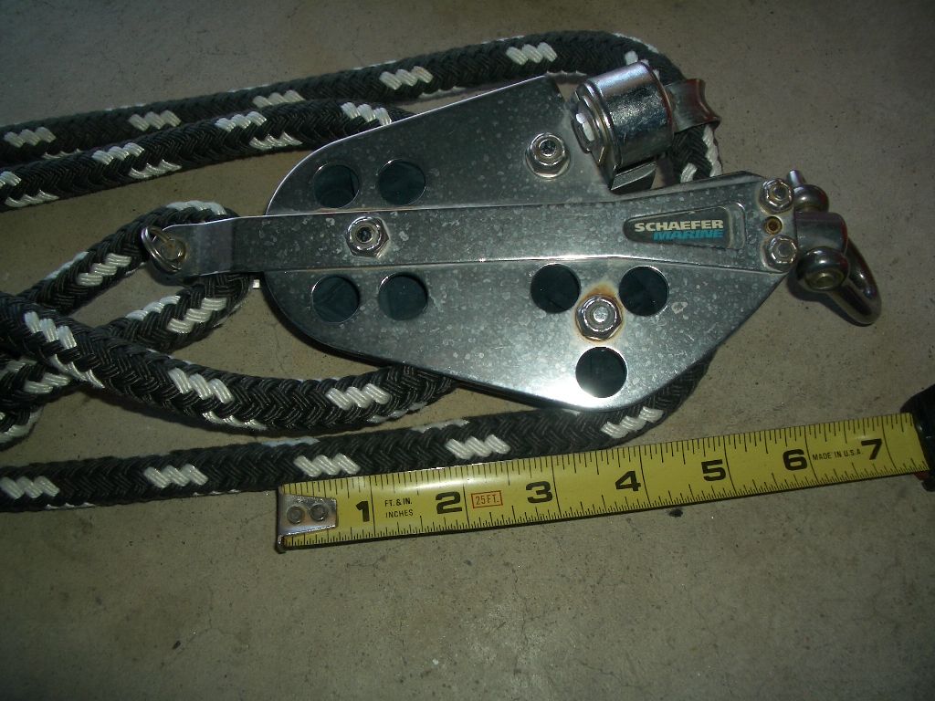 Sailboat Rigging Hardware Pulleys Schaffer eBay