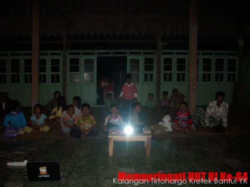 Nobar Pembukaan Acara dan Nonton bareng Laskar Pelangi