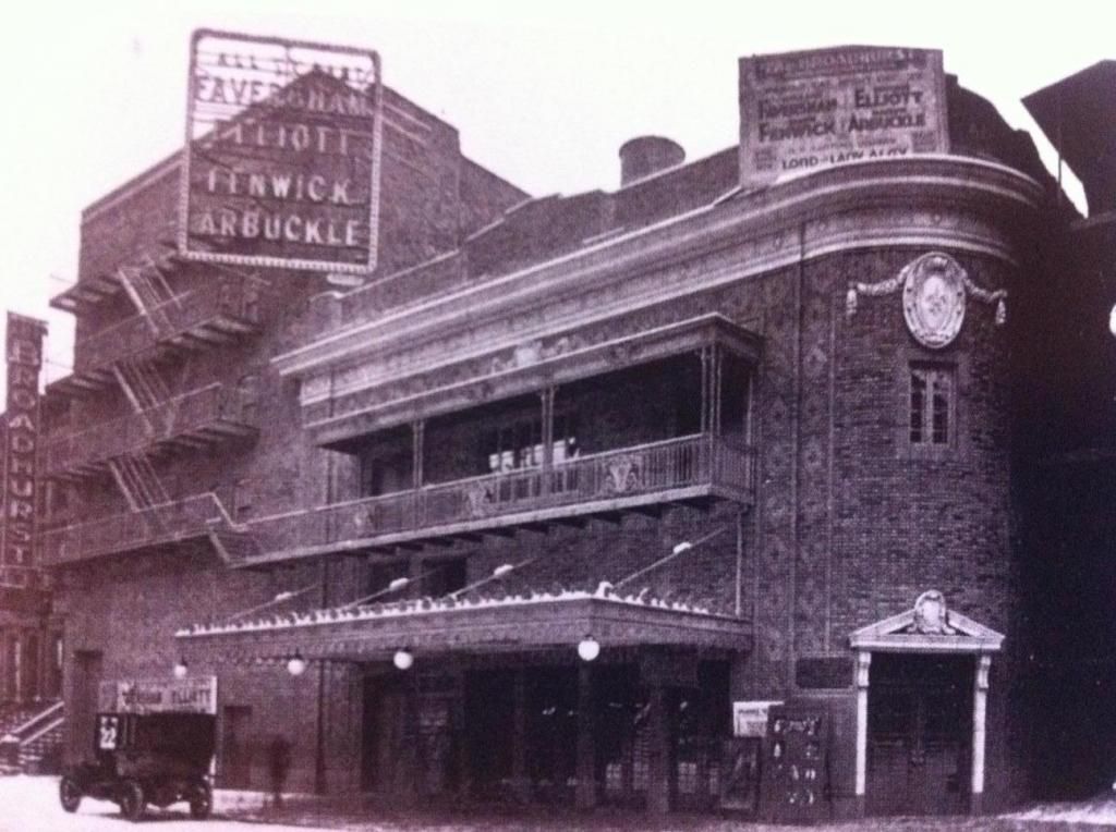 Broadhurst theatre marquee
