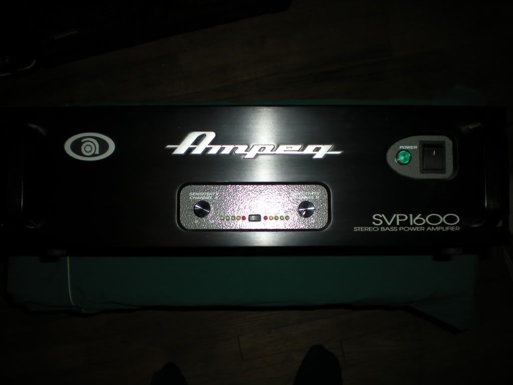 FSAmpeg SVP1600 Stereo Bass Power Amp Bass Rigs Harmony Central