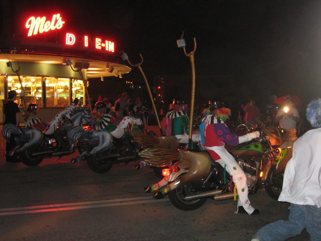 Clown On Motorcycle