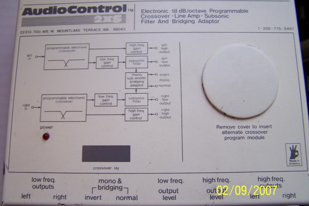 Audiocontrol 2Xs