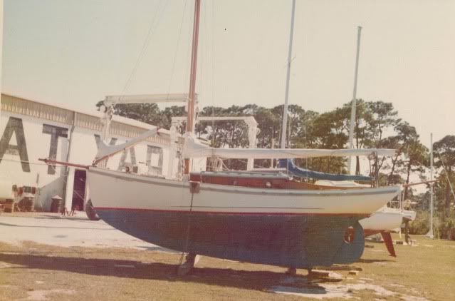 Indian out of the water, Indian Hauled out for a bottom job