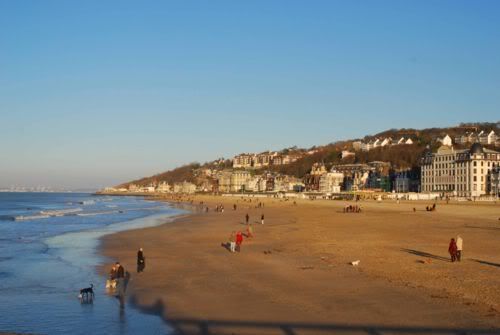 trouville plage Pictures, Images and Photos