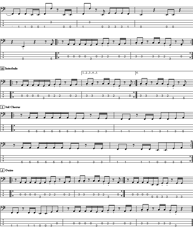 Partituras guitarra , bajo y bateria Partituras guitarra , bajo y bateria