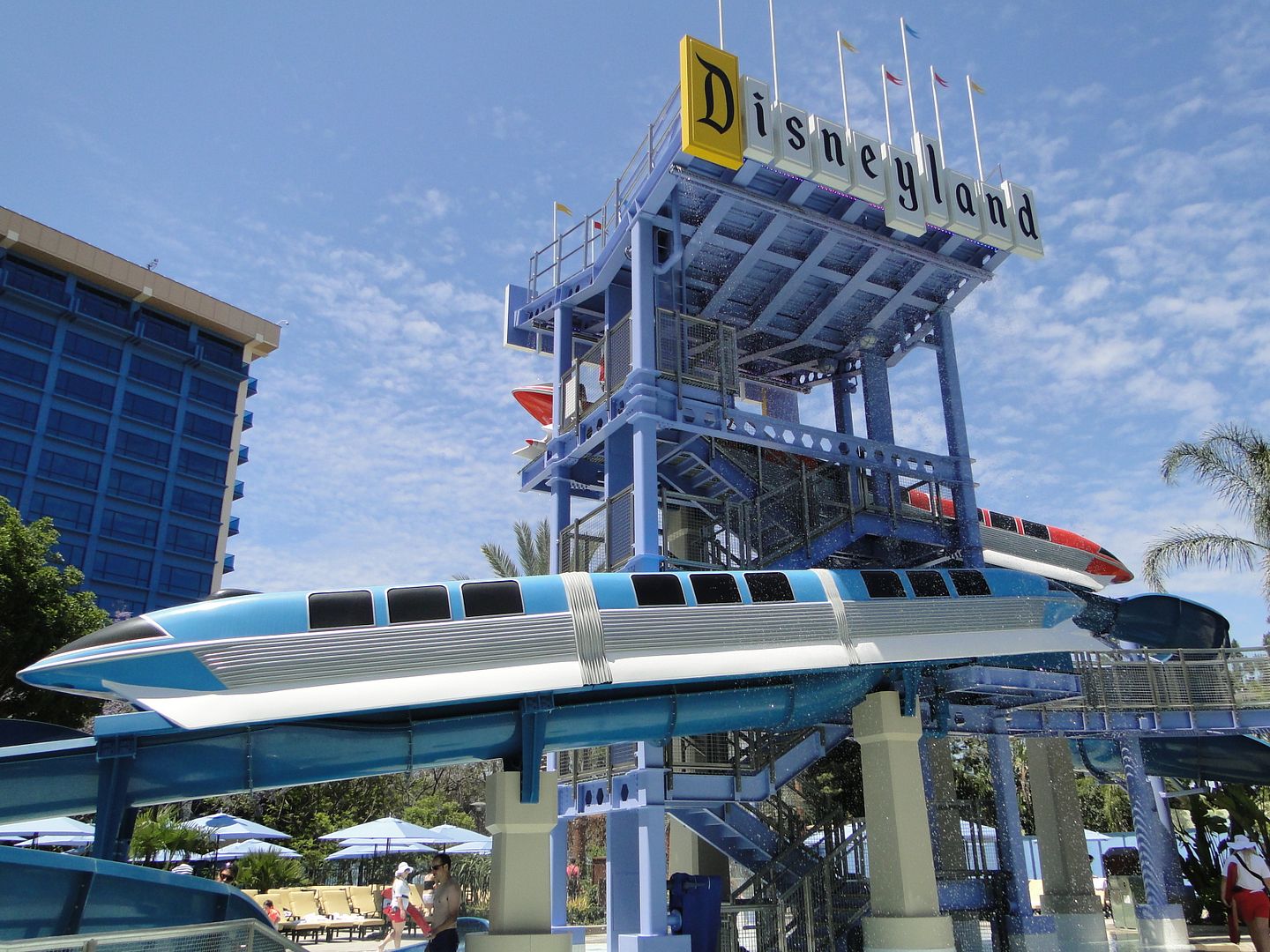 Disneyland Hotel Monorail Pool Ultimate Photo Tour! Disney Travel