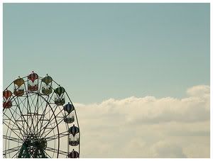 kiss me at the top of the ferris wheel