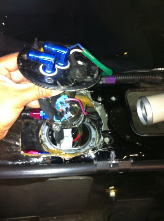 Twin fuel pump setup pictures MR2 Owners Club Forum