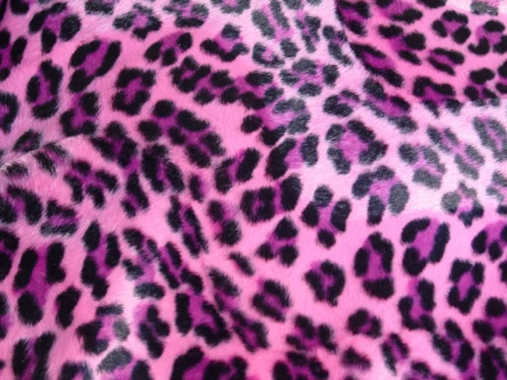 pink leopard print art