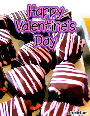 Valentine Treats on Myspace Graphics At Glitterbell Com Valentines Day Comments