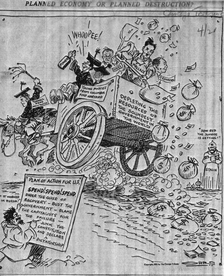 Political Cartoon Carnegie