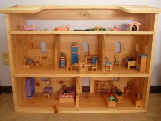 hand made doll house