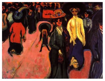 kirchner street dresden. Ernst Ludwig Kirchner said: