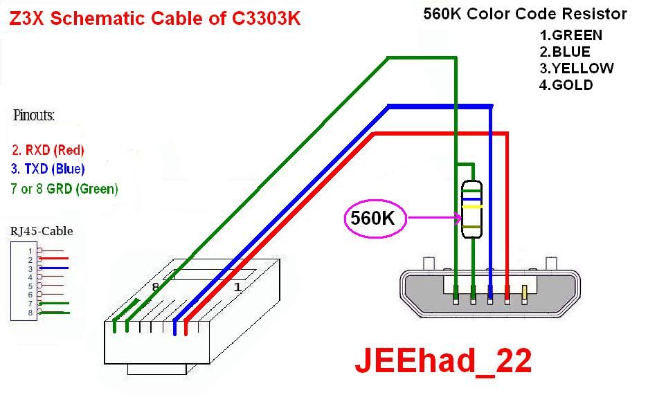GS102 cable what resistor is being used is it 120k, 130k, 150k,or 180k ...