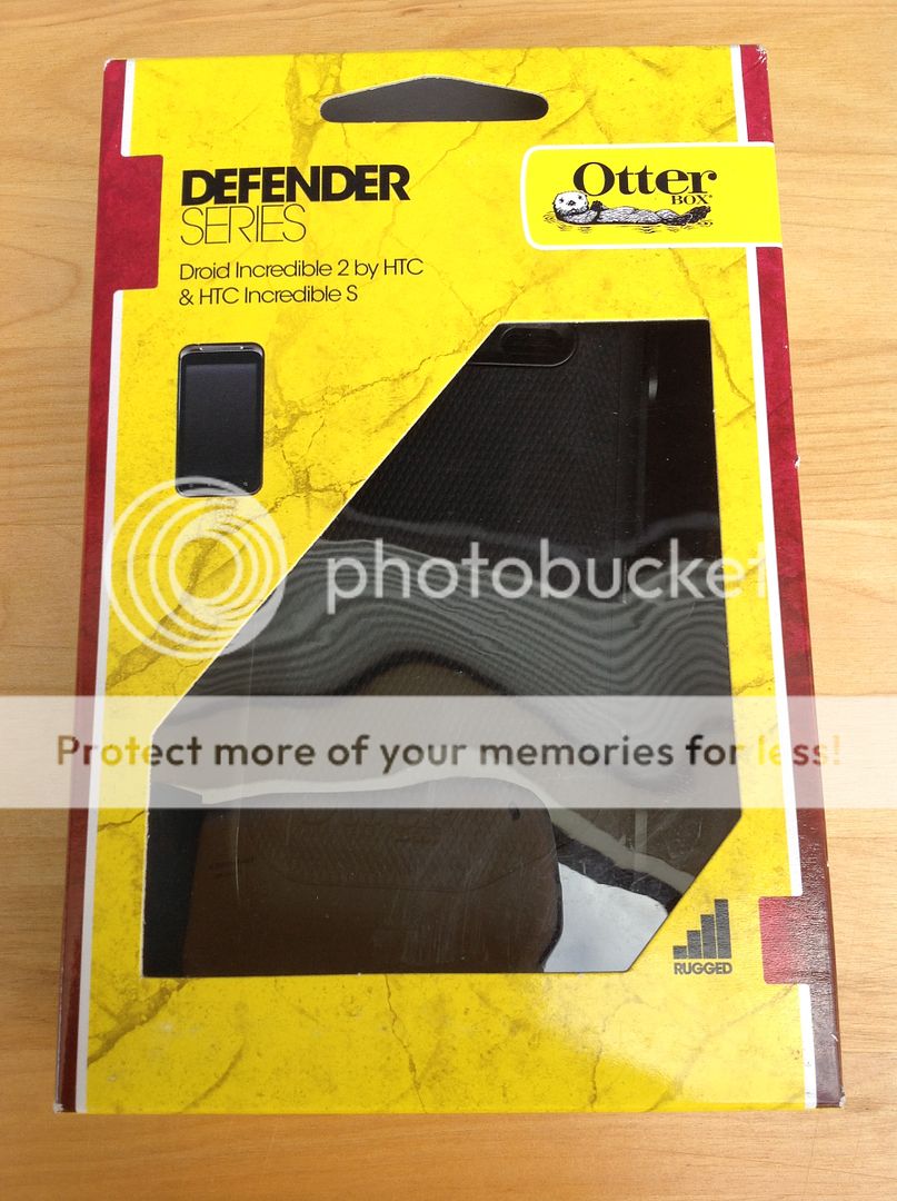 New Otterbox Defender Series for Droid Incredible 2 HTC Incredible s Black
