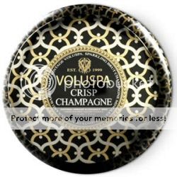 Voluspa Crisp Champagne 2 Wick Candle Tin Scented Candle Burns 50hr 