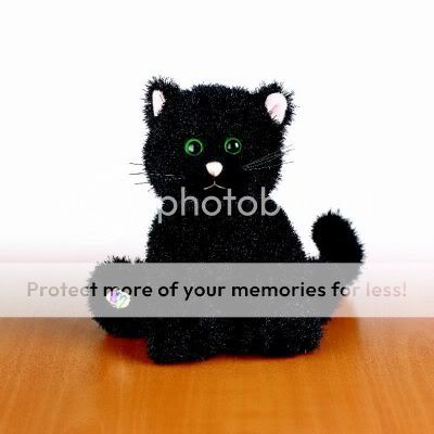 Webkinz Black CAT Unused Code Pet NEW HM135 Haloween  