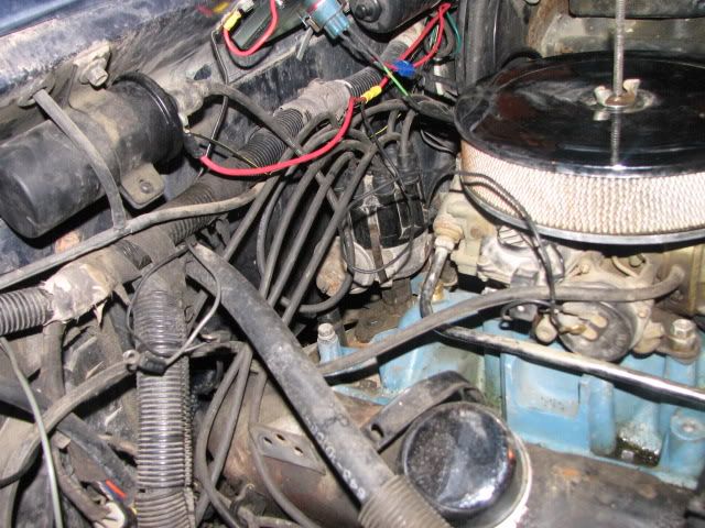 How I converted from TBI to Carburetor - Dodge Ram ... mopar electronic ignition wiring diagram 