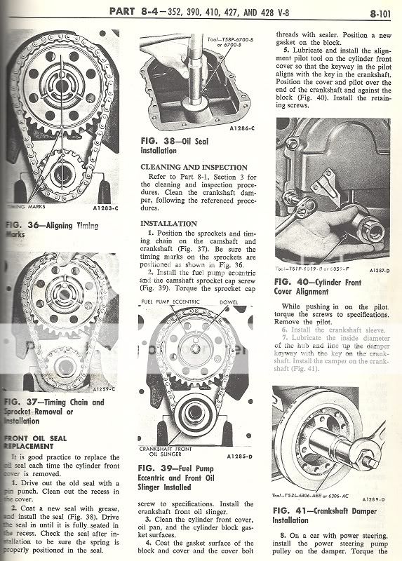 Ford 351m timing specifications #8