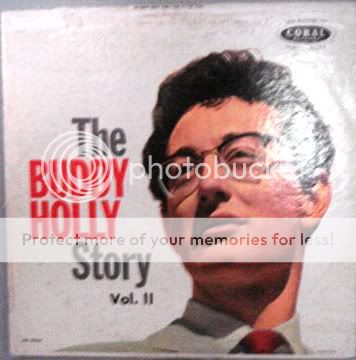 Buddy Holly Story Vol II 1959 RARE Blk label Coral LP  