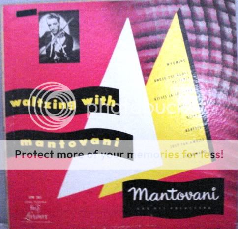 Mantovani His Orchestra Waltzing with London 10 in LP